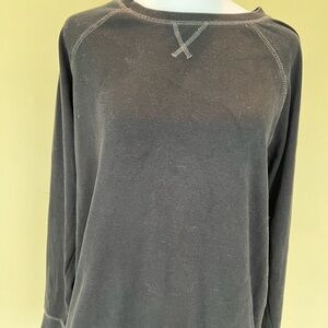 Eddie Bauer women’s black large lightweight sweatshirt